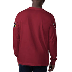 Arizona Cardinals Starter Clutch Hit Long Sleeve T-Shirt Cardinal | NFL