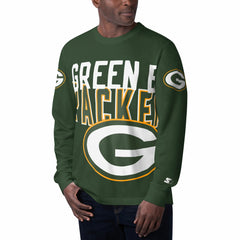 Green Bay Packers Starter Clutch Hit Long Sleeve T-Shirt Green | NFL
