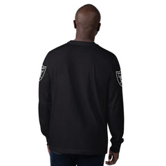 Las Vegas Raiders Starter Clutch Hit Long Sleeve T-Shirt Black | NFL