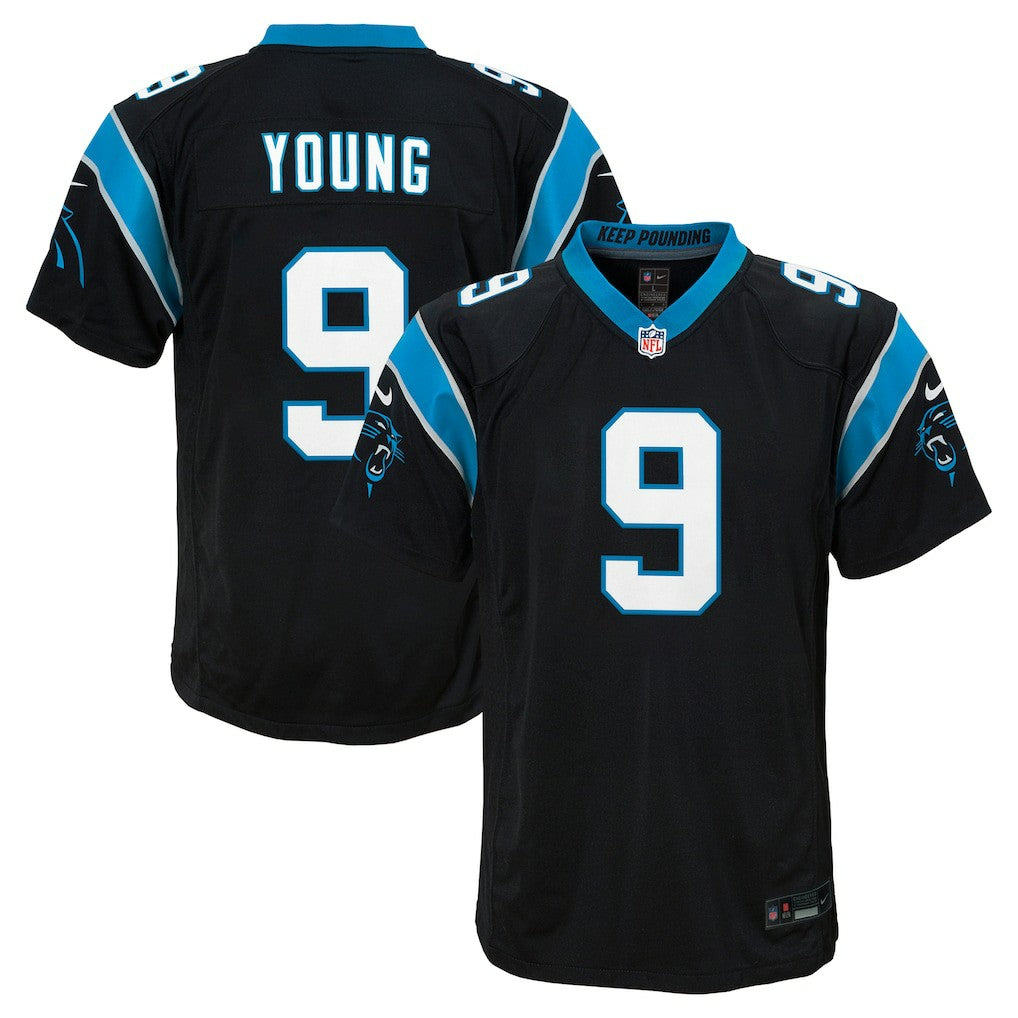 Bryce Young Carolina Panthers Youth Game Jersey Black | Nike for Sale