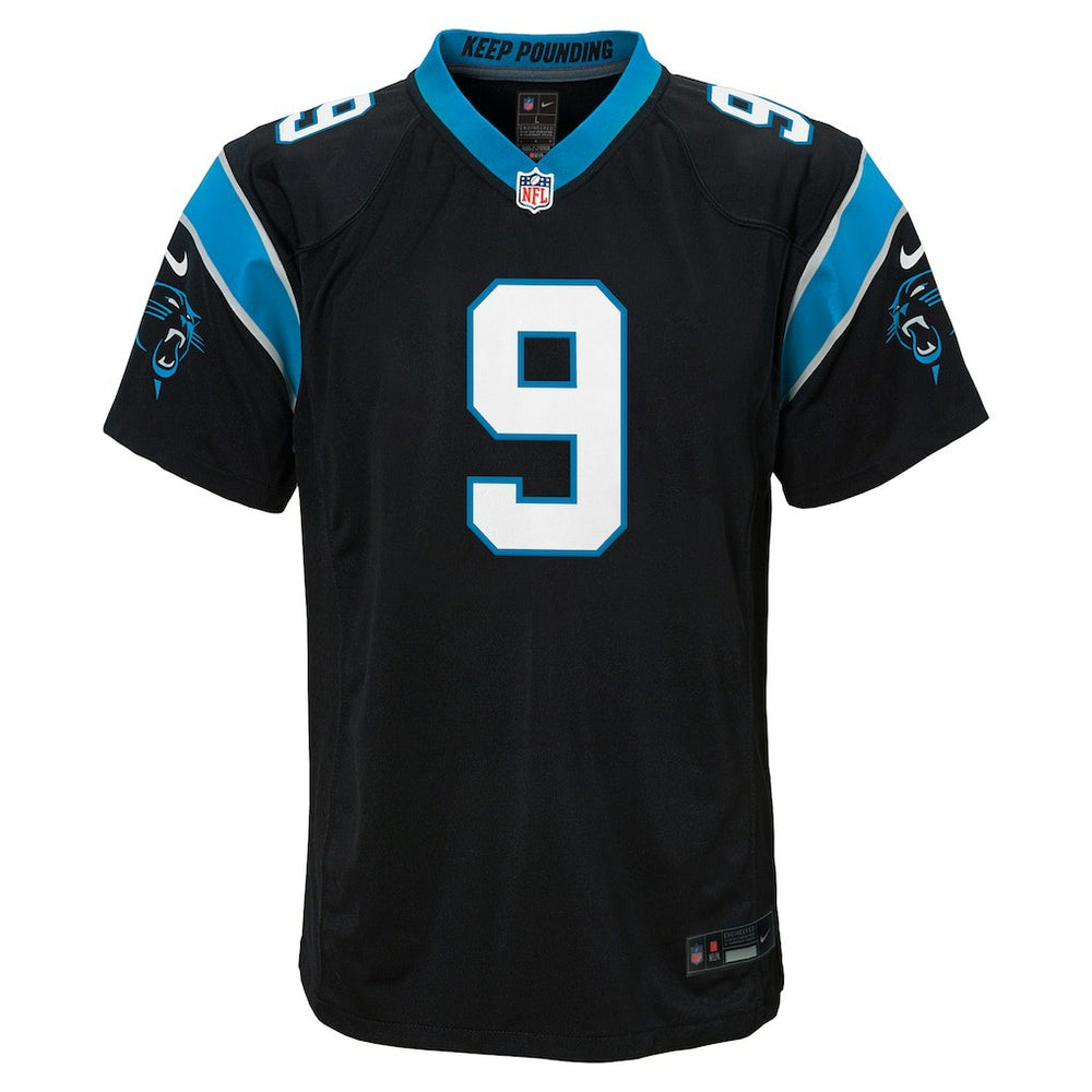 Bryce Young Carolina Panthers Youth Game Jersey Black | Nike for Sale
