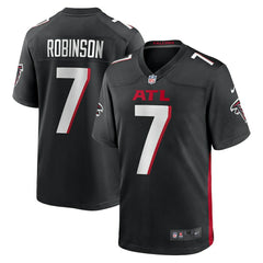 Bijan Robinson Atlanta Falcons Youth Game Jersey Black | Nike for Sale