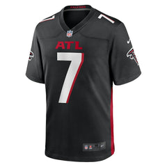 Bijan Robinson Atlanta Falcons Youth Game Jersey Black | Nike for Sale