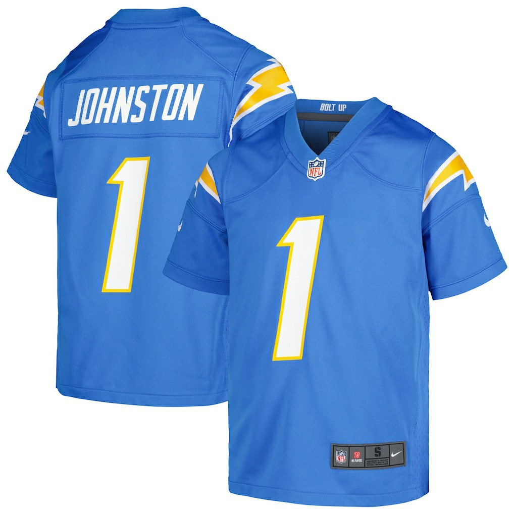 Quentin Johnston Los Angeles Chargers Youth Game Jersey Powder Blue | Nike for Sale