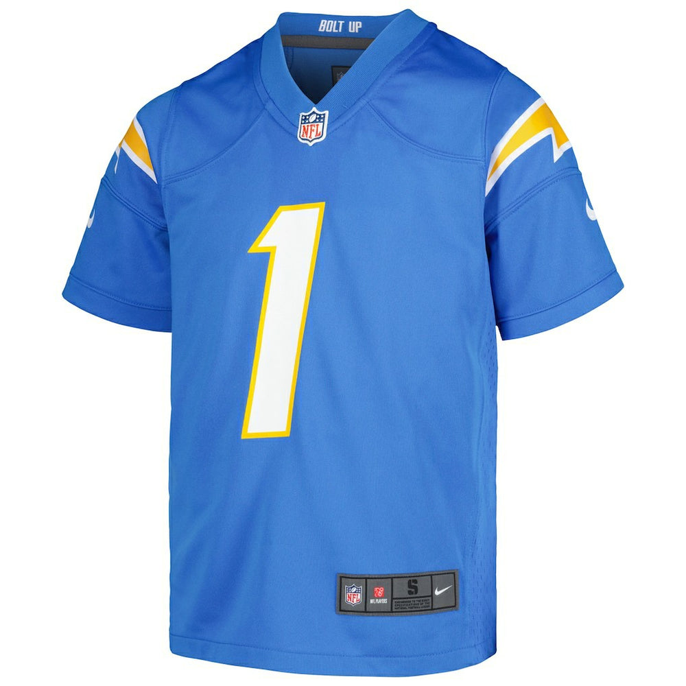 Quentin Johnston Los Angeles Chargers Youth Game Jersey Powder Blue | Nike for Sale