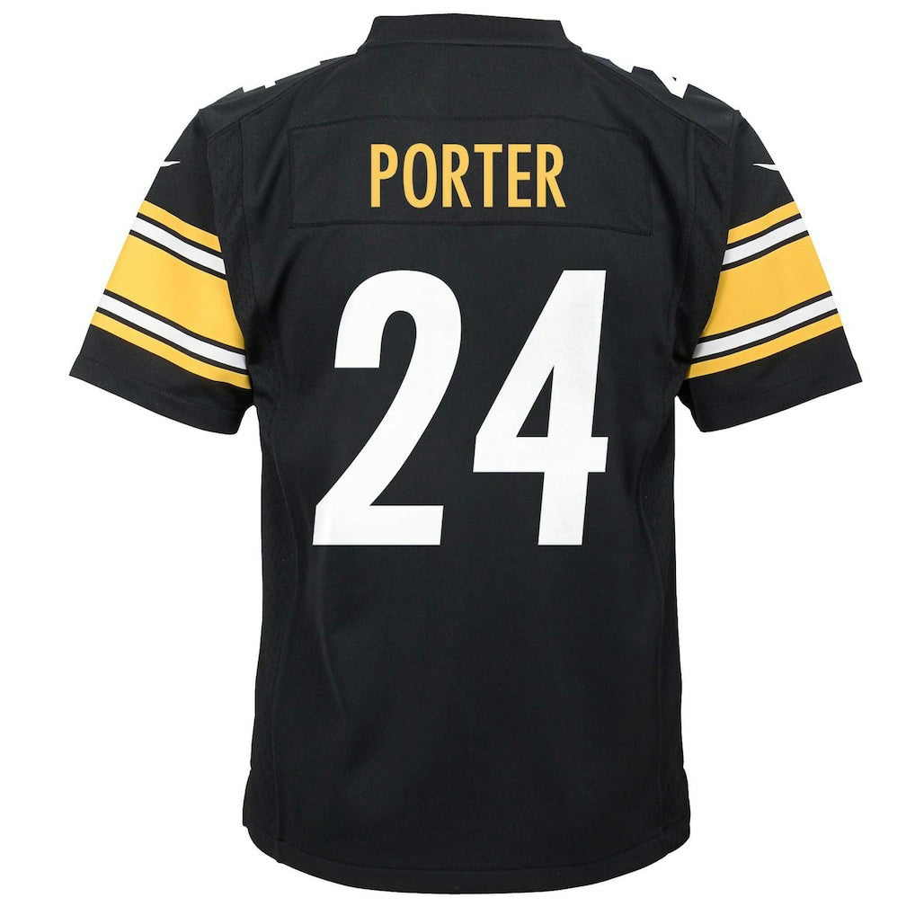 Joey Porter Jr. Pittsburgh Steelers Youth Game Jersey Black | Nike for Sale
