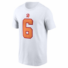 Baker Mayfield '76 Tampa Bay Buccaneers 50th Season Name & Number T-Shirt White | Nike for Sale