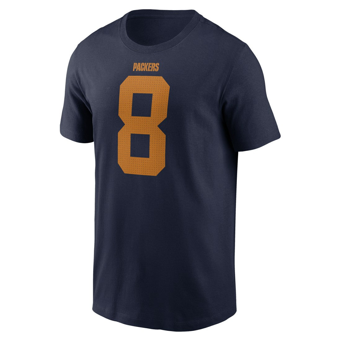 Josh Jacobs Green Bay Packers Player Name & Number T-Shirt Navy | Nike for Sale