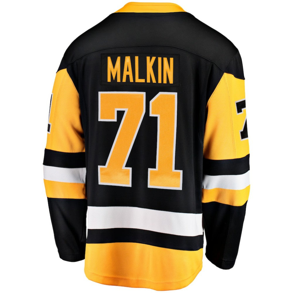 Evgeni Malkin Pittsburgh Penguins Fanatics Home Breakaway Jersey - Black - NHL