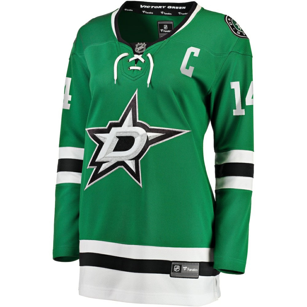 Jamie Benn Dallas Stars Fanatics Women's Captain Patch Home Breakaway Player Jersey - Kelly Green - NHL