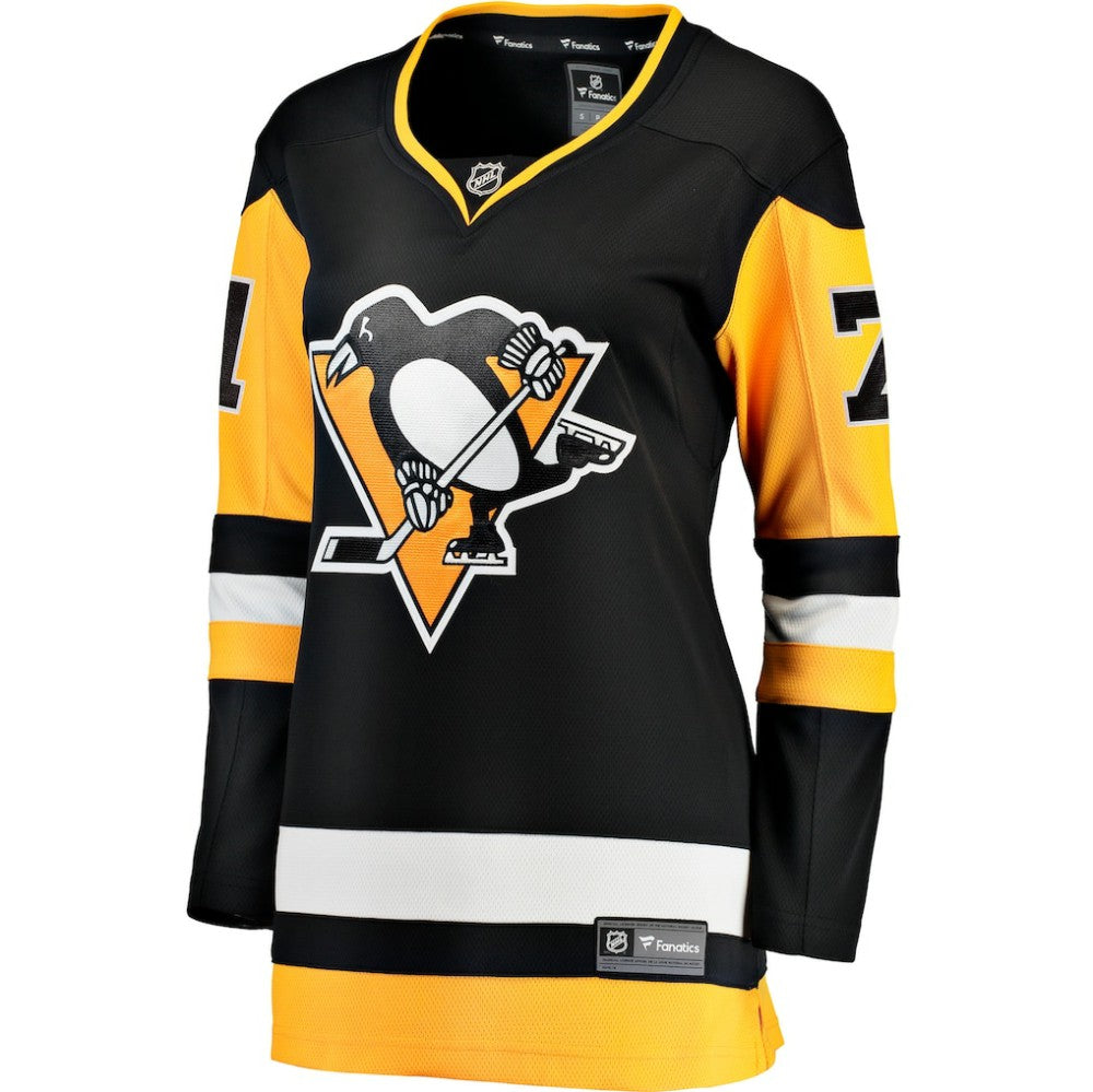 Evgeni Malkin Pittsburgh Penguins Fanatics Women's Home Breakaway Player Jersey - Black - NHL