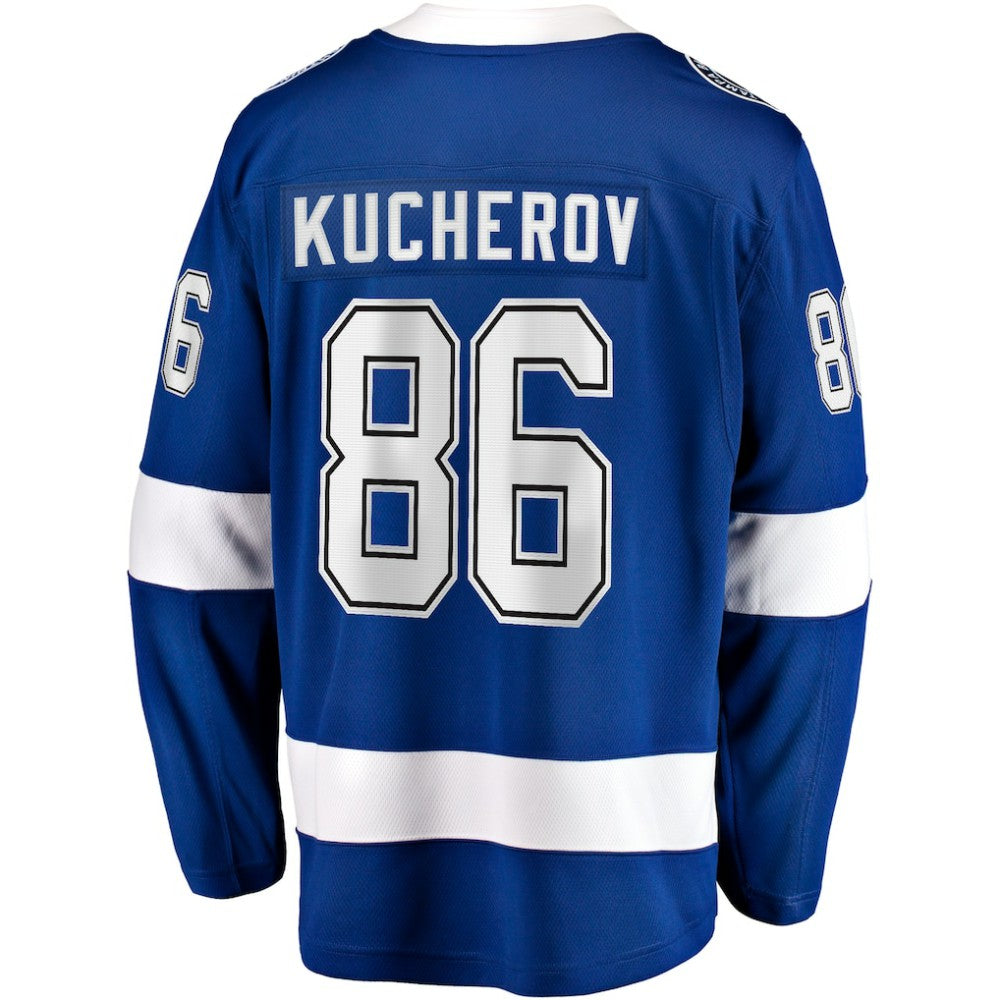 Nikita Kucherov Tampa Bay Lightning Fanatics Home Breakaway Jersey - Blue - NHL