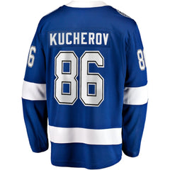 Nikita Kucherov Tampa Bay Lightning Fanatics Home Breakaway Jersey - Blue - NHL