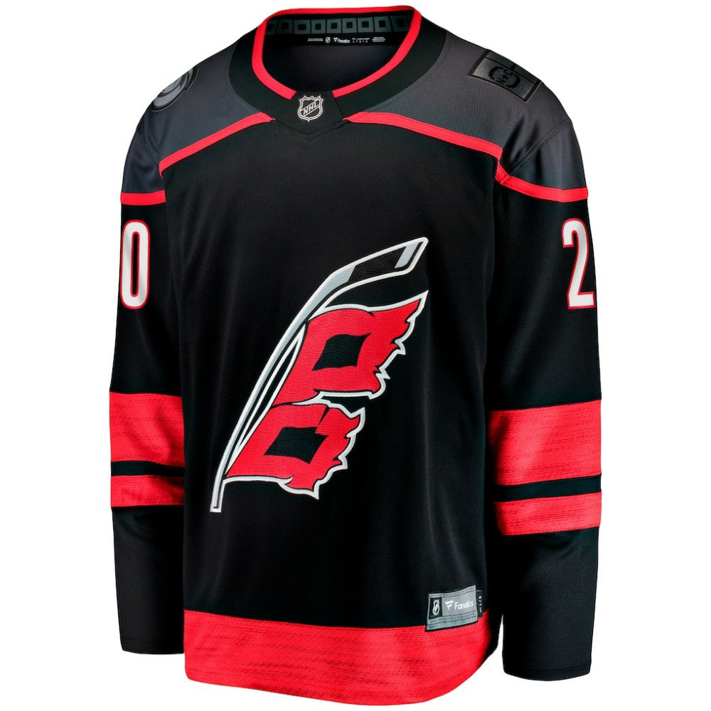 Sebastian Aho Carolina Hurricanes Fanatics Home Breakaway Jersey - Black - NHL