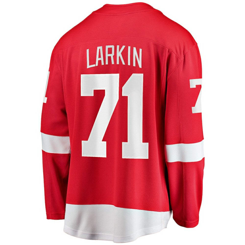 Dylan Larkin Detroit Red Wings Fanatics Branded Captain Home Breakaway Jersey - Red - NHL