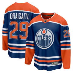 Leon Draisaitl Edmonton Oilers Fanatics Home Breakaway Jersey - Royal - NHL