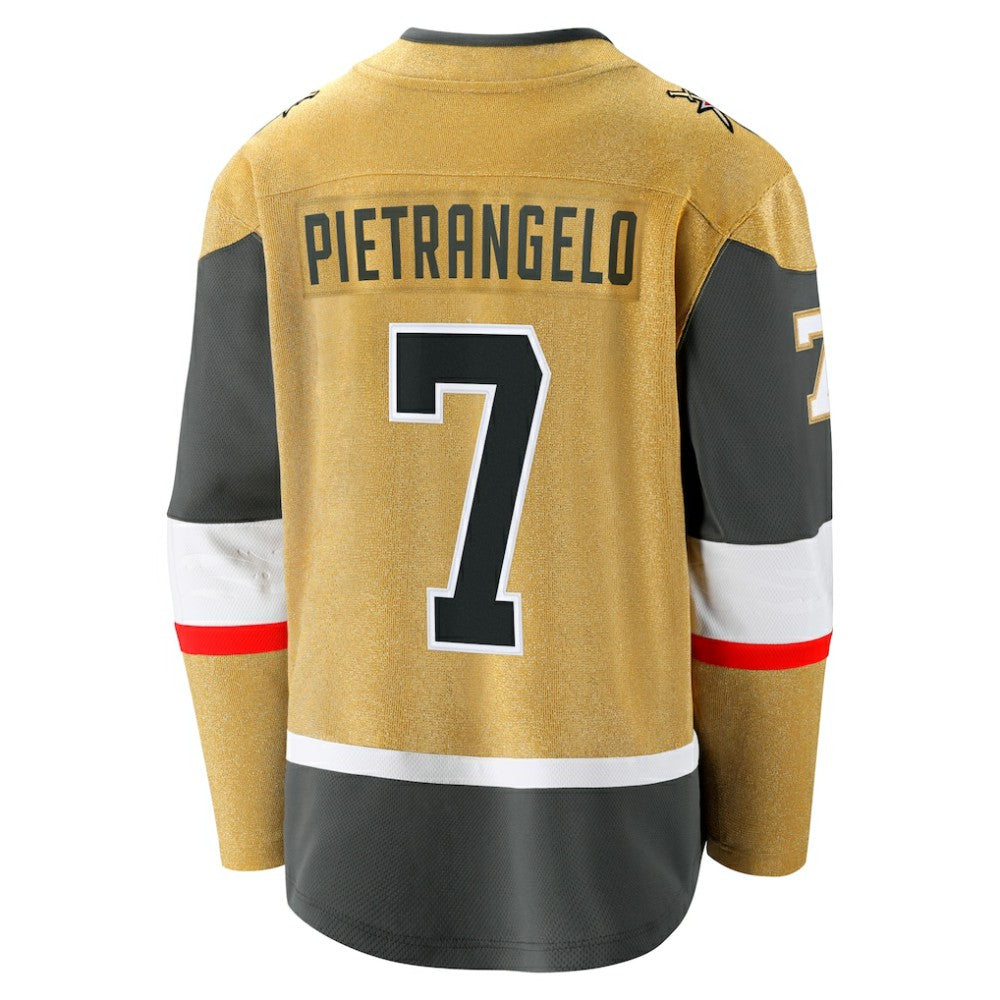 Alex Pietrangelo Vegas Golden Knights Fanatics Home Breakaway Jersey - Gold - NHL
