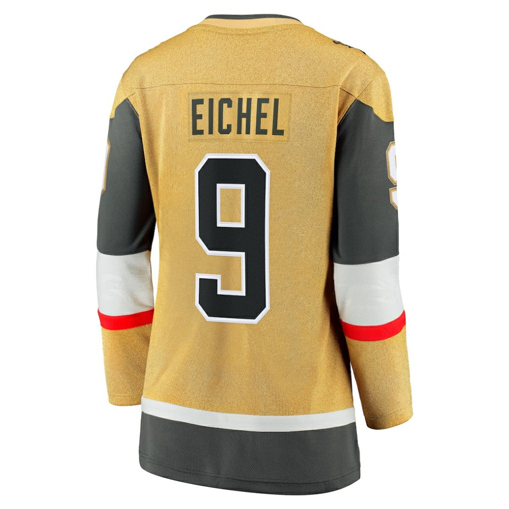 Jack Eichel Vegas Golden Knights Fanatics Women's Home Breakaway Player Jersey - Gold - NHL