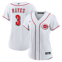 Ke'Bryan Hayes Cincinnati Reds Nike Women's Home Replica Jersey - MLB
