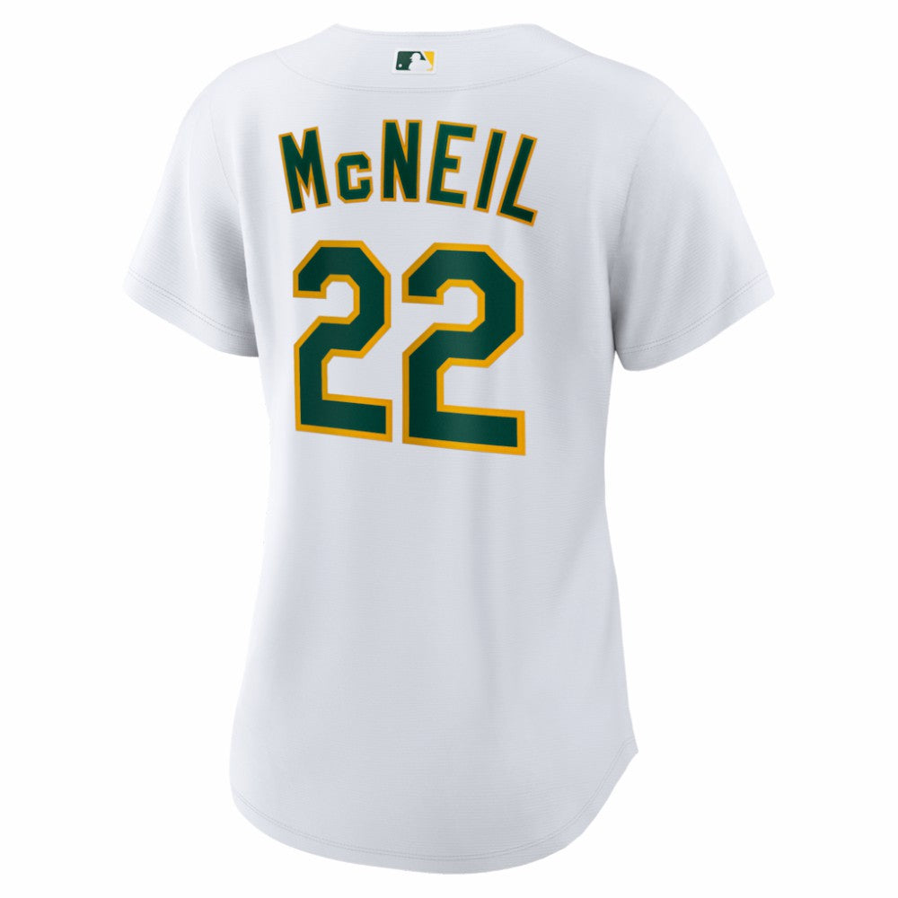 Jeff McNeil Athletics Nike Women's Home Replica Jersey - MLB