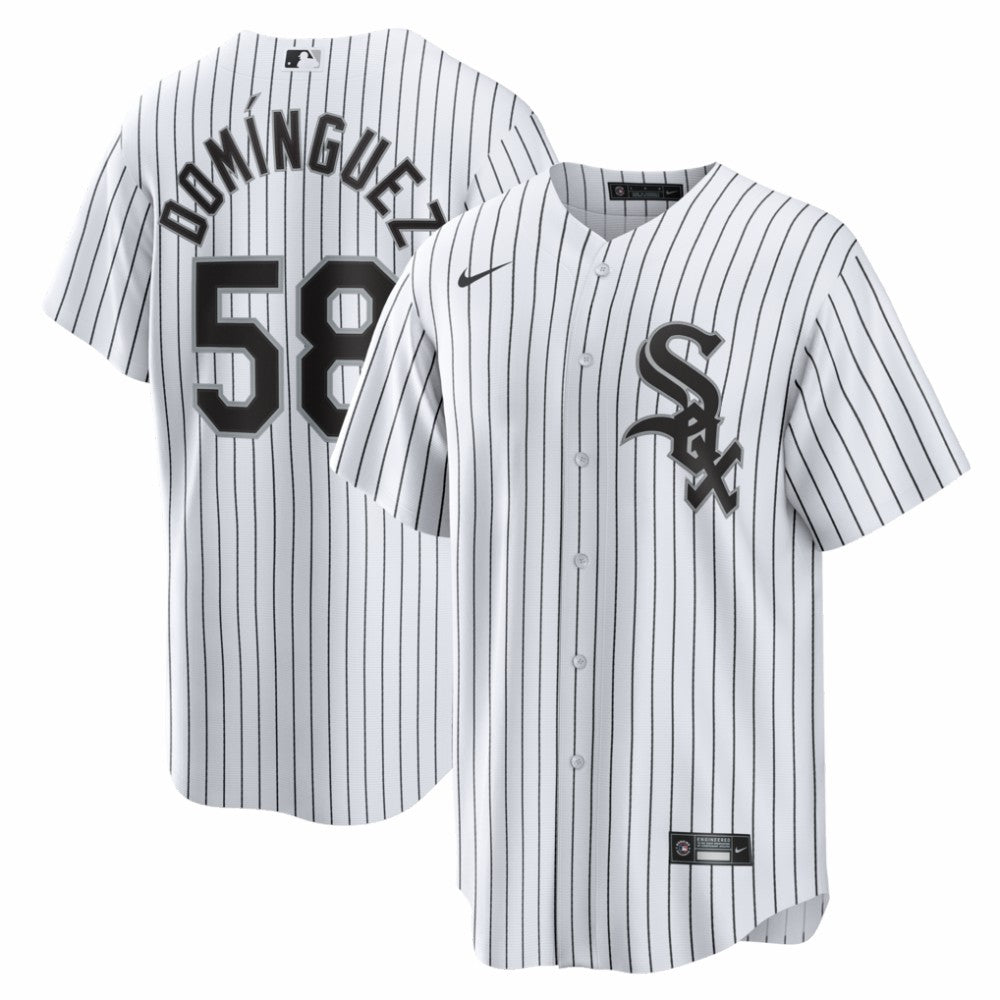 Seranthony Domínguez Chicago White Sox Nike Home Replica Jersey - MLB