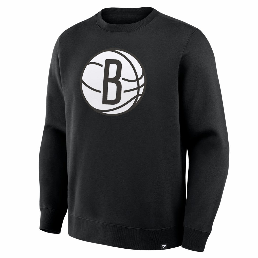 Brooklyn Nets Essential Legacy Sweatshirt Black - NBA