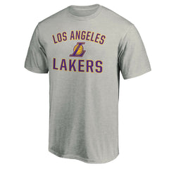 Los Angeles Lakers Victory Arch T-Shirt Heather Gray - NBA