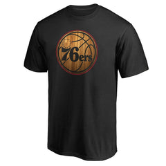 Philadelphia 76ers Hardwood T-Shirt Black - NBA