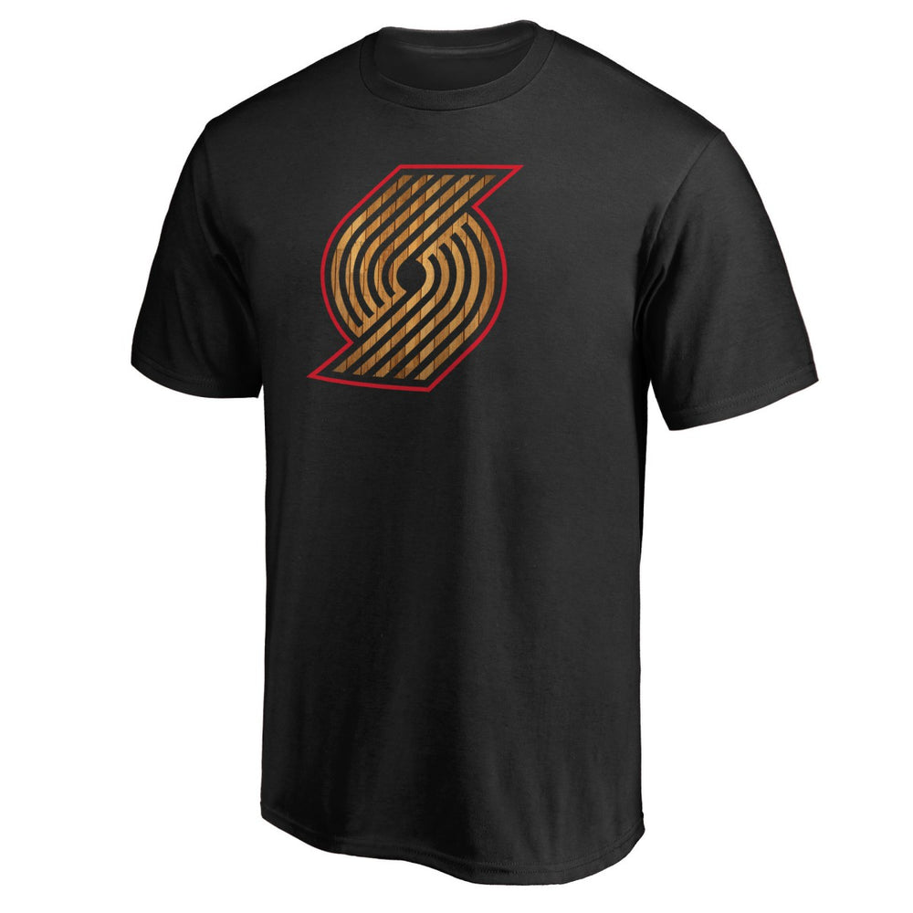 Portland Trail Blazers Hardwood T-Shirt Black - NBA