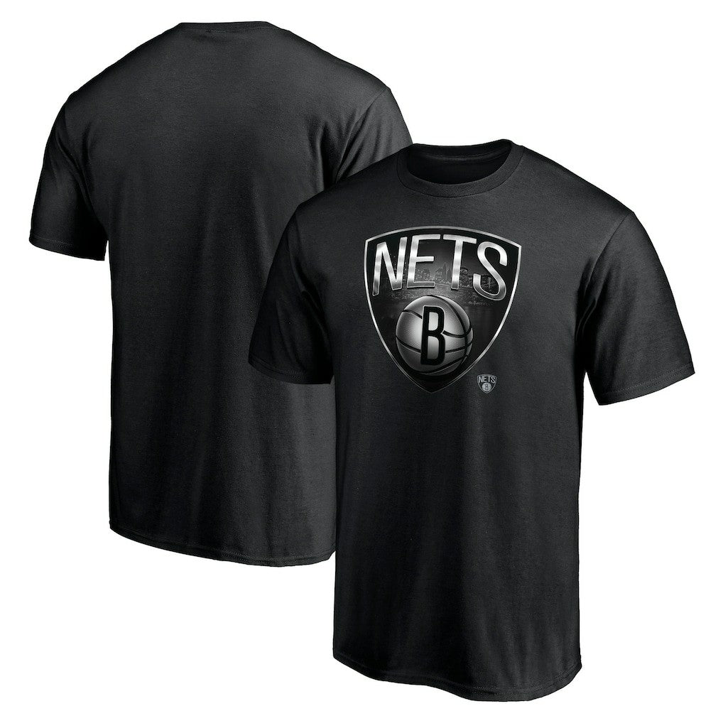 Brooklyn Nets Midnight Mascot T-Shirt Black - NBA
