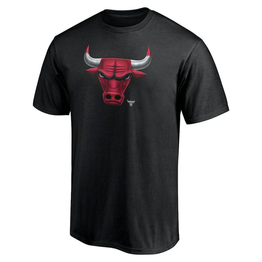 Chicago Bulls Midnight Mascot T-Shirt Black - NBA