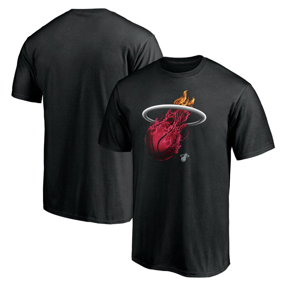 Miami Heat Midnight Mascot T-Shirt Black - NBA