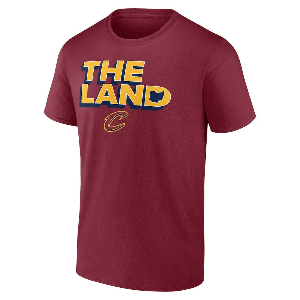 Cleveland Cavaliers Hometown Collection The Land T-Shirt Wine - NBA