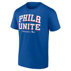 Philadelphia 76ers Hometown Collection Phila Unite T-Shirt Royal - NBA