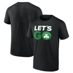 Boston Celtics Hometown Collection Let's Go T-Shirt Black - NBA