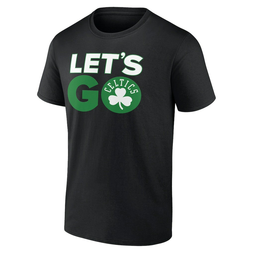 Boston Celtics Hometown Collection Let's Go T-Shirt Black - NBA