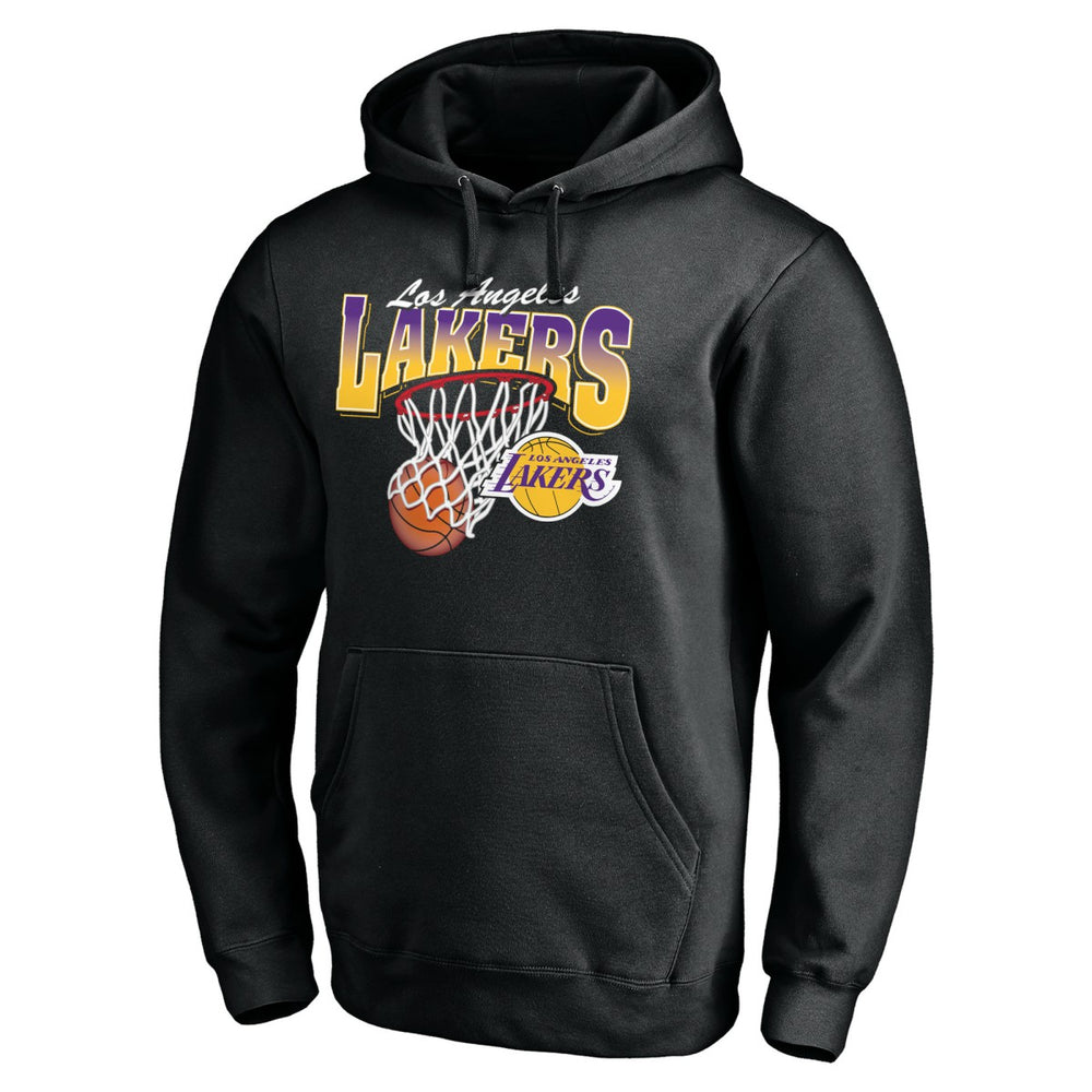 Los Angeles Lakers Balanced Floor Pullover Hoodie Black - NBA