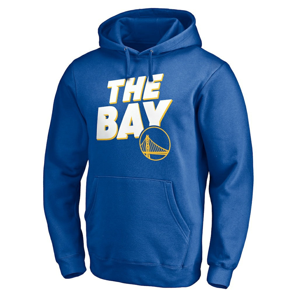 Golden State Warriors Hometown Collection Post Up Pullover Hoodie Royal - NBA