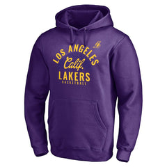 Los Angeles Lakers Hometown Collection Post Up Pullover Hoodie Purple - NBA