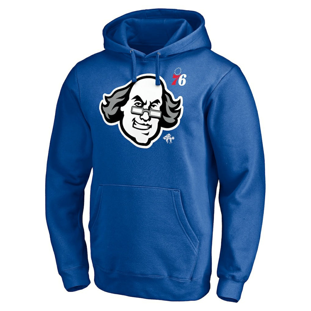 Philadelphia 76ers Hometown Collection Post Up Pullover Hoodie Royal - NBA