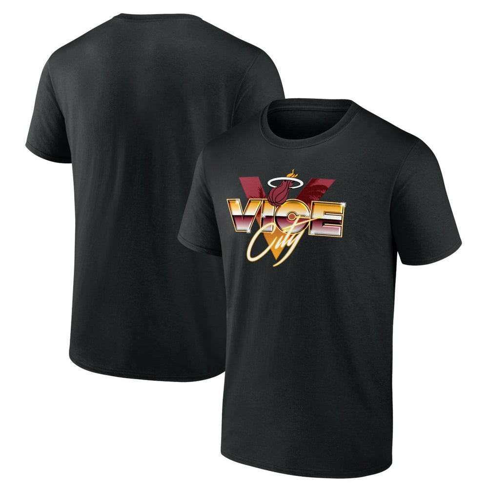Miami Heat Hometown Collection Vice City T-Shirt Black - NBA