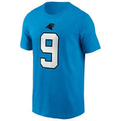Bryce Young Carolina Panthers Player Name & Number T-Shirt Blue | Nike for Sale