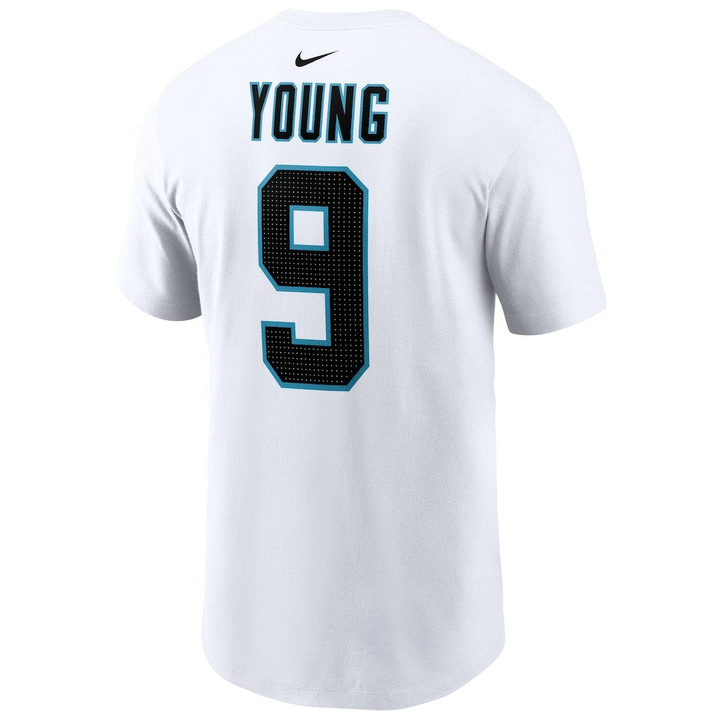 Bryce Young Carolina Panthers Player Name & Number T-Shirt White | Nike for Sale