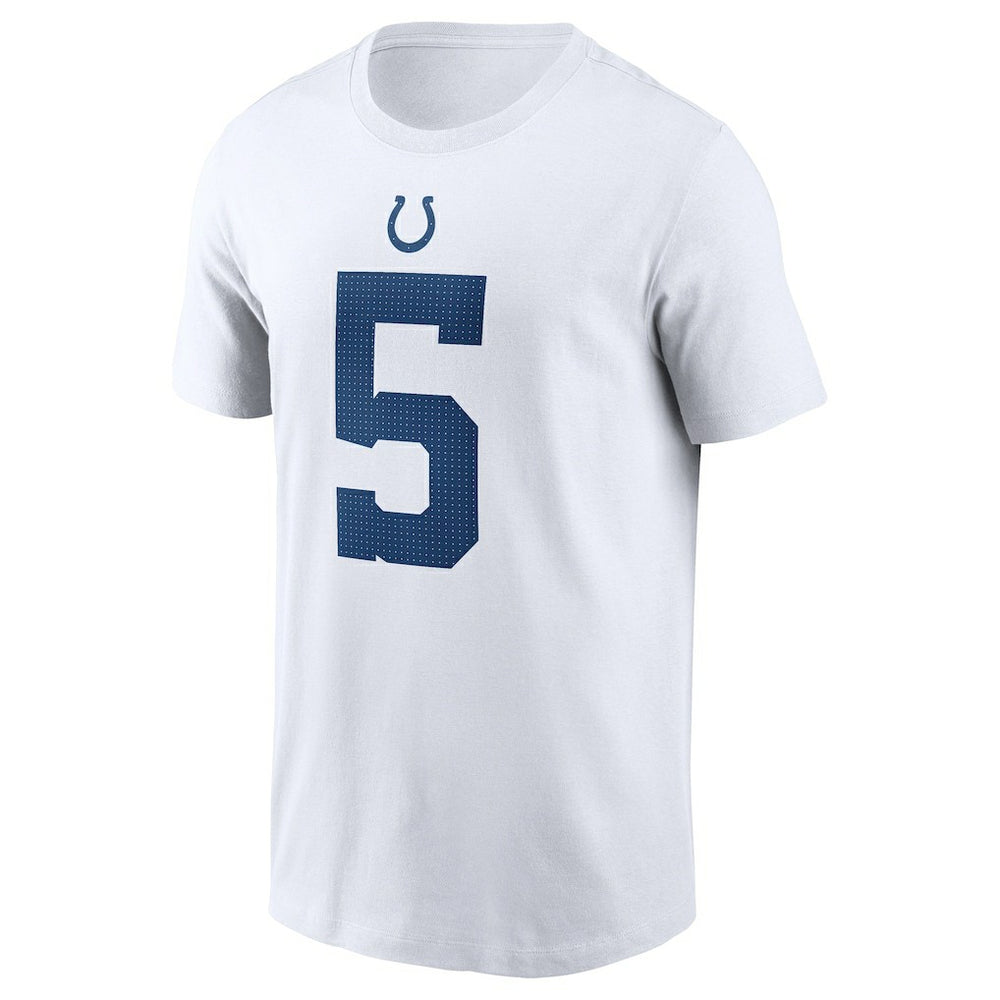 Anthony Richardson Indianapolis Colts Player Name & Number T-Shirt White | Nike for Sale