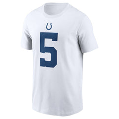 Anthony Richardson Indianapolis Colts Player Name & Number T-Shirt White | Nike for Sale