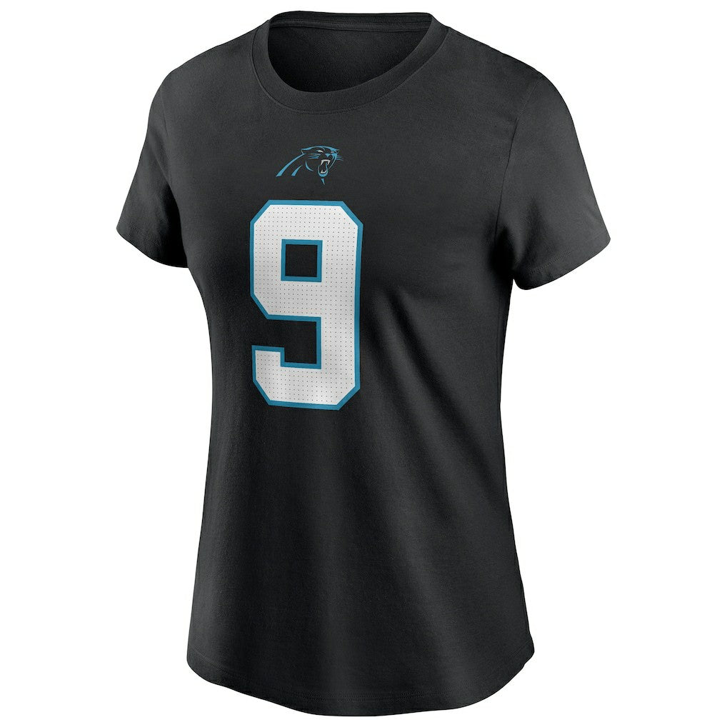 Bryce Young Carolina Panthers Women's Player Name & Number T-Shirt Black | Nike for Sale