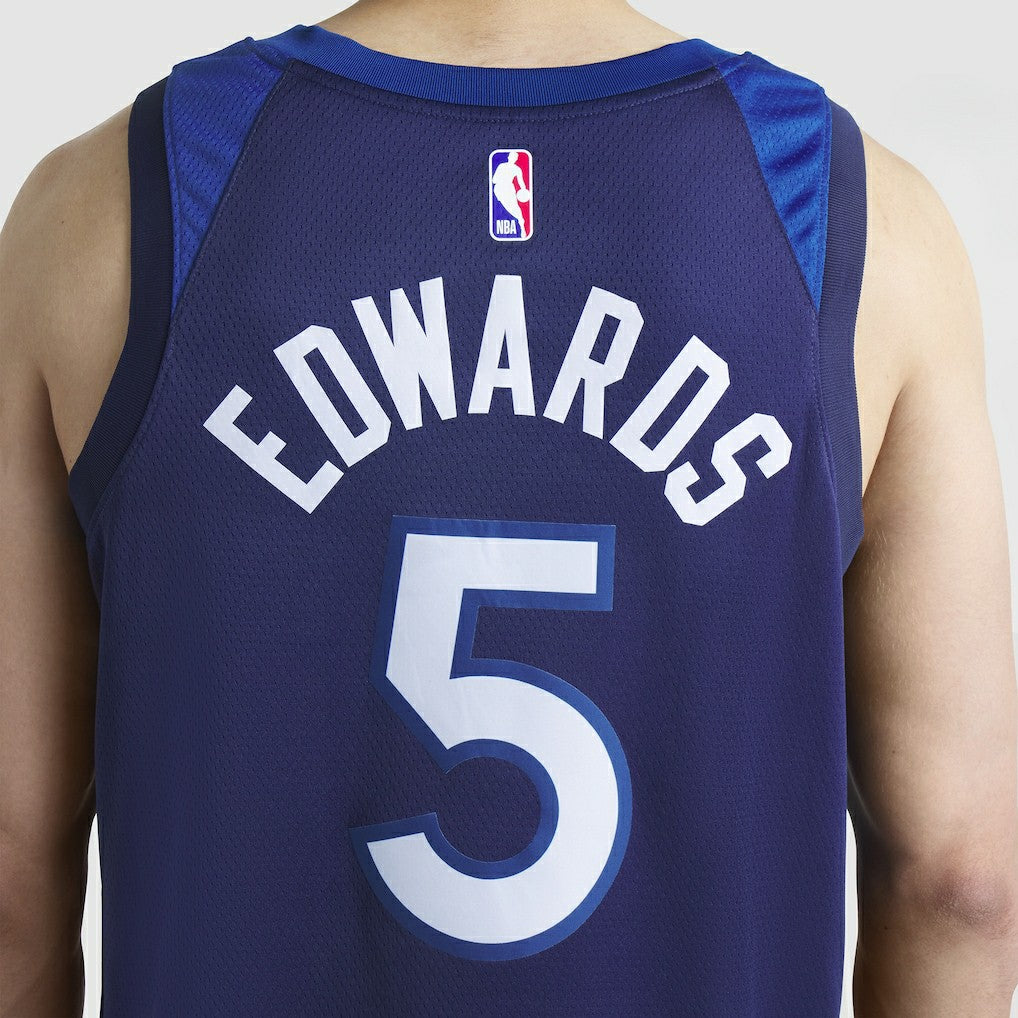 Anthony Edwards Minnesota Timberwolves Unisex Swingman Jersey Icon Edition Navy - NBA