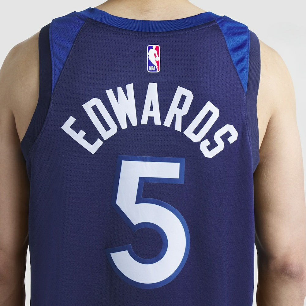 Anthony Edwards Minnesota Timberwolves Unisex Swingman Jersey Icon Edition Navy - NBA