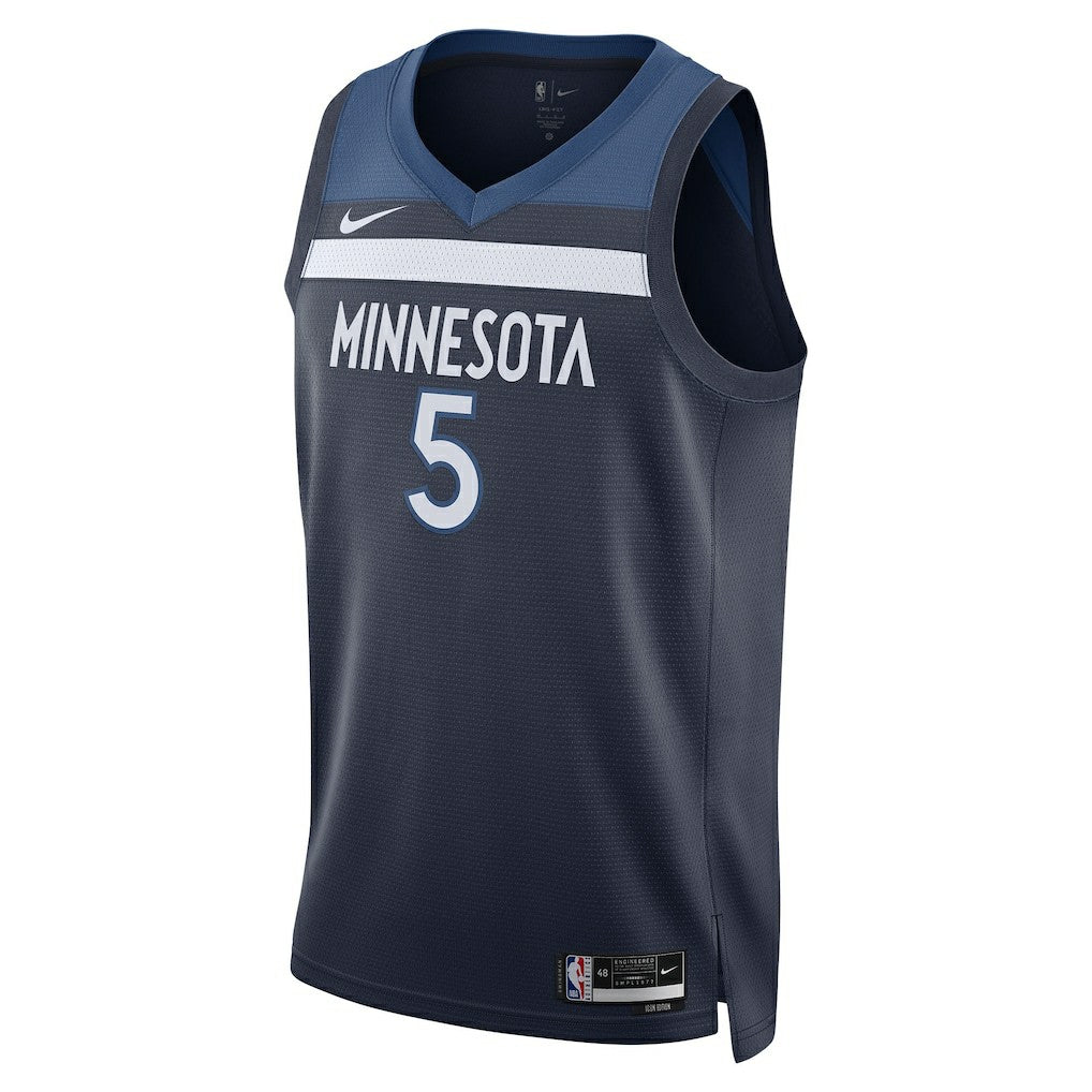 Anthony Edwards Minnesota Timberwolves Unisex Swingman Jersey Icon Edition Navy - NBA