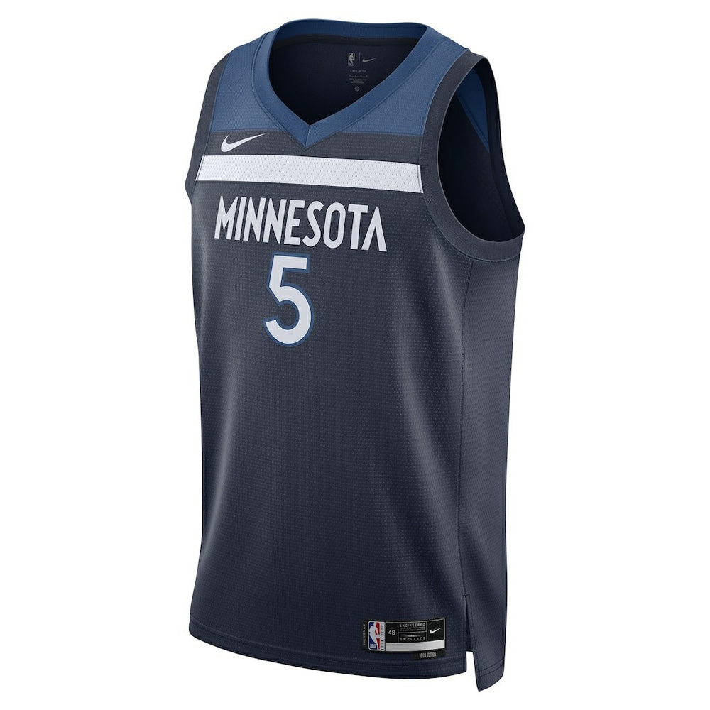 Anthony Edwards Minnesota Timberwolves Unisex Swingman Jersey Icon Edition Navy - NBA